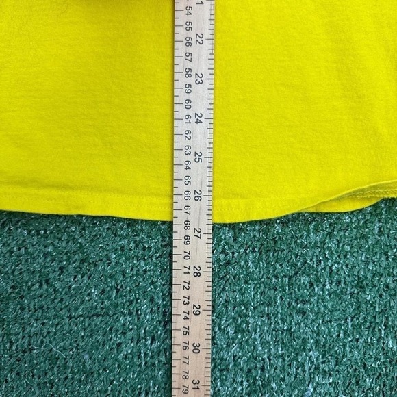 Vintage yellow Oregon Ducks cotton t-shirt - Picture 3 of 5